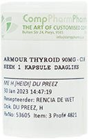Armour Thyroid 90mg